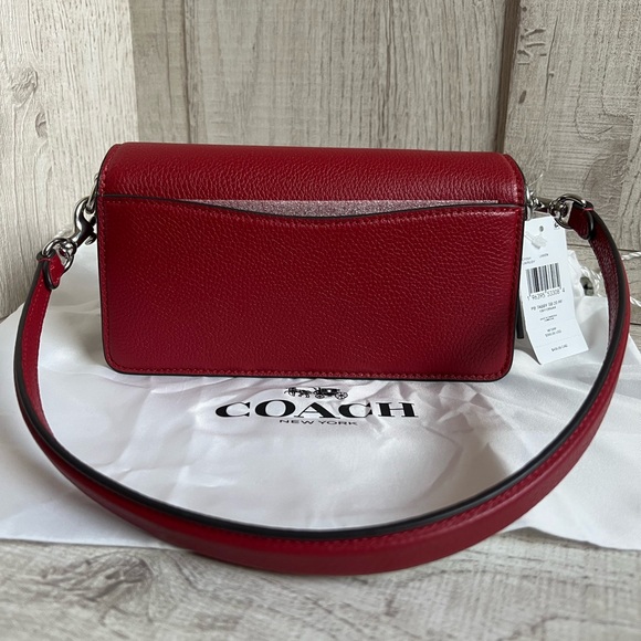 Red Coach Tabby Shoulder Bag - Picture 4 of 13